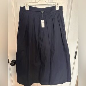 Banana Republic Dark Blue A-Line Skirt